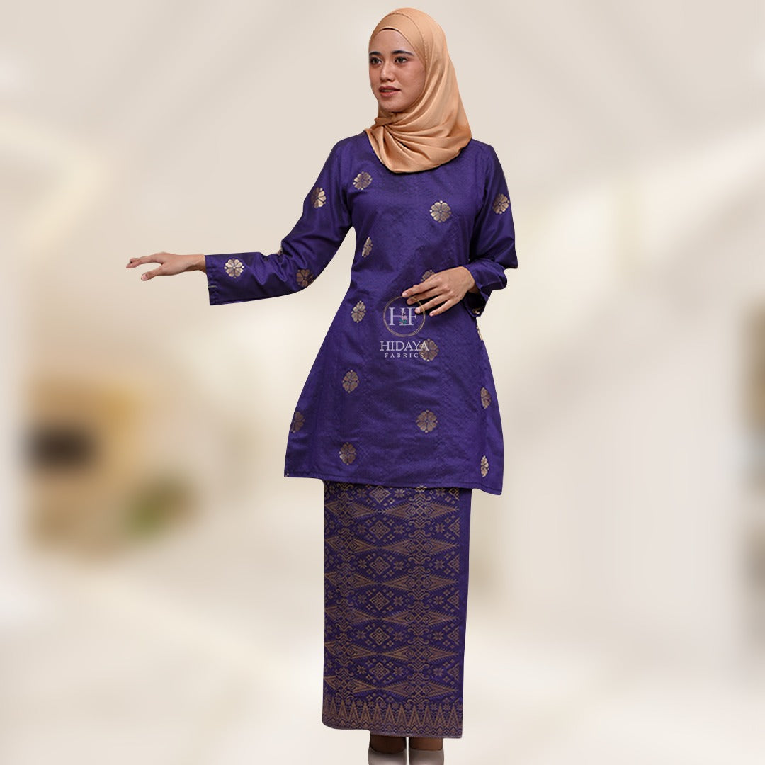 Hidaya Fabric Kurung Riau Princess , XS TO XL Hidaya Fabrics baju kurung baju kurung moden songket