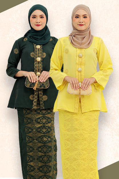 Hidaya Fabric Kebaya 4Segi , 11xl to 12xl Hidaya Fabrics 