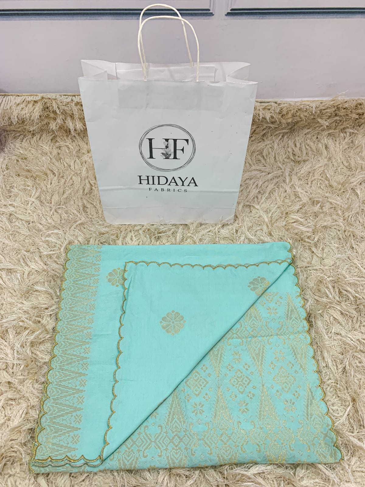 Hidaya Fabric Selandang Corak , 30 + Colors Hidaya Fabric 