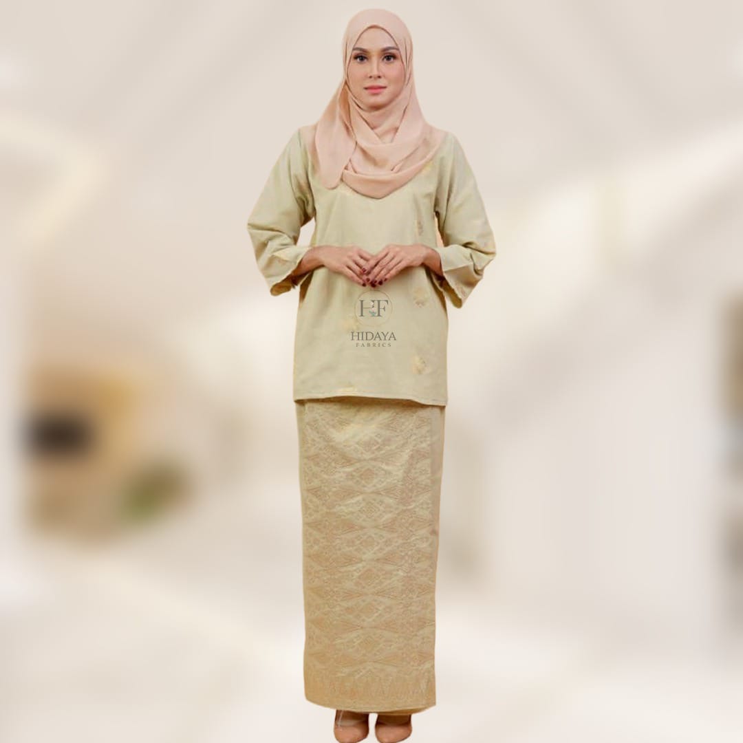 Hidaya Fabric Baju Kurung Kedah , XS To XL Hidaya Fabrics 