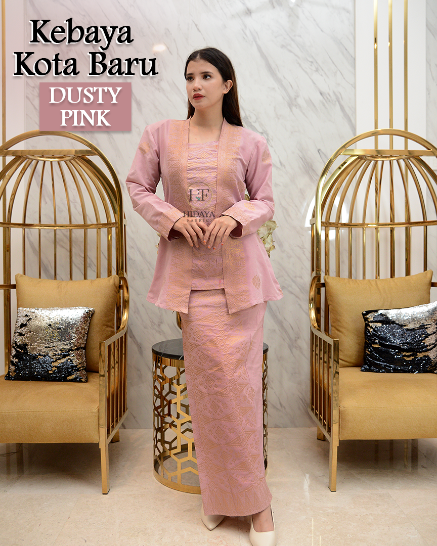 Hidaya Fabric Kebaya Kota Baru , XS TO 2XL Hidaya Fabric 