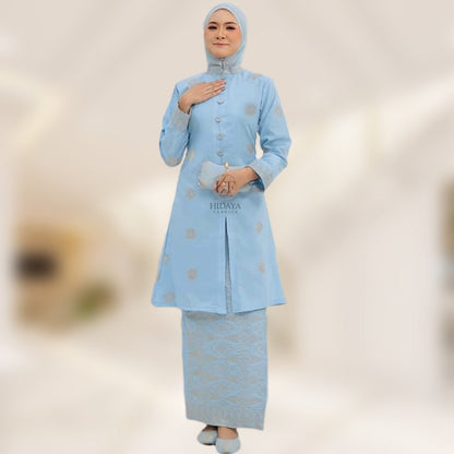 Hidaya Fabric Kebarung Sofia , 2XL TO 6XL Hidaya Fabrics 