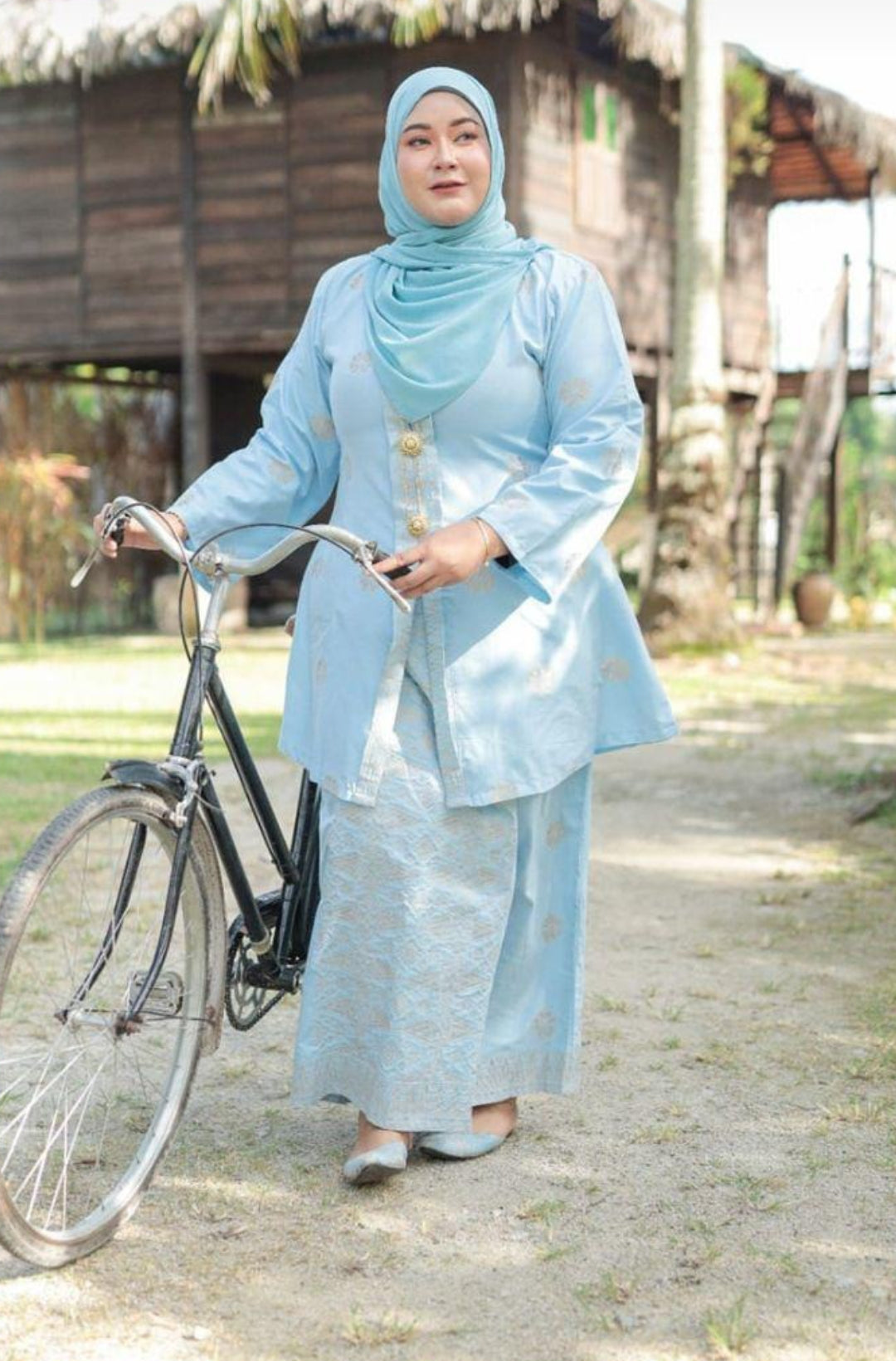 Hidaya Fabric Kebaya 4Segi , 2XL TO 5XL Hidaya Fabrics 