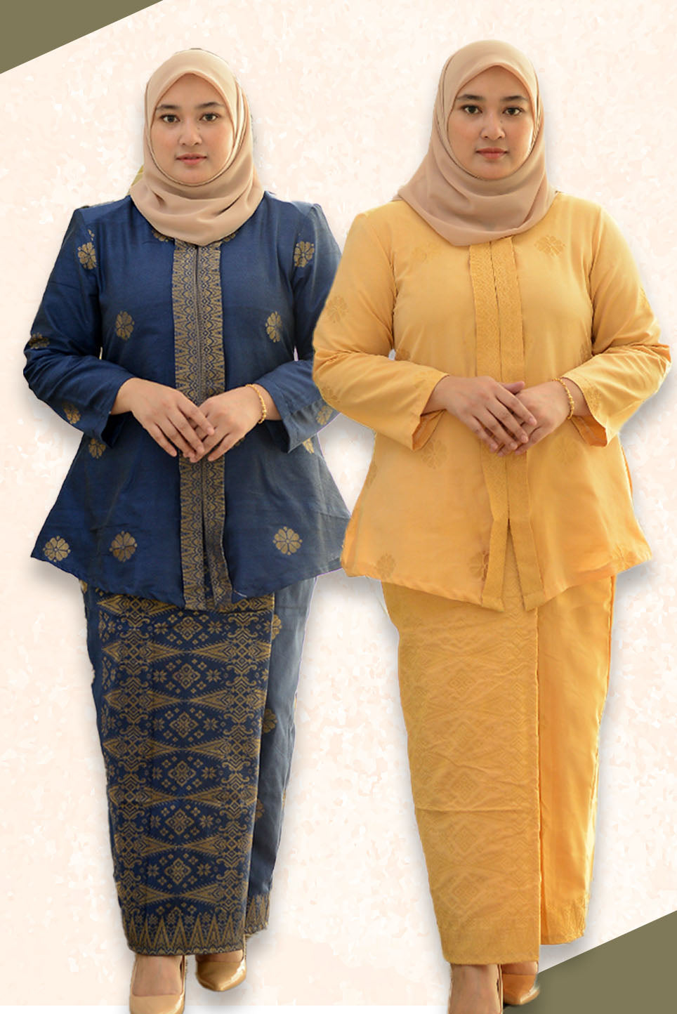 Hidaya Fabric Kebaya Biasa , XS TO XL Hidaya Fabrics 