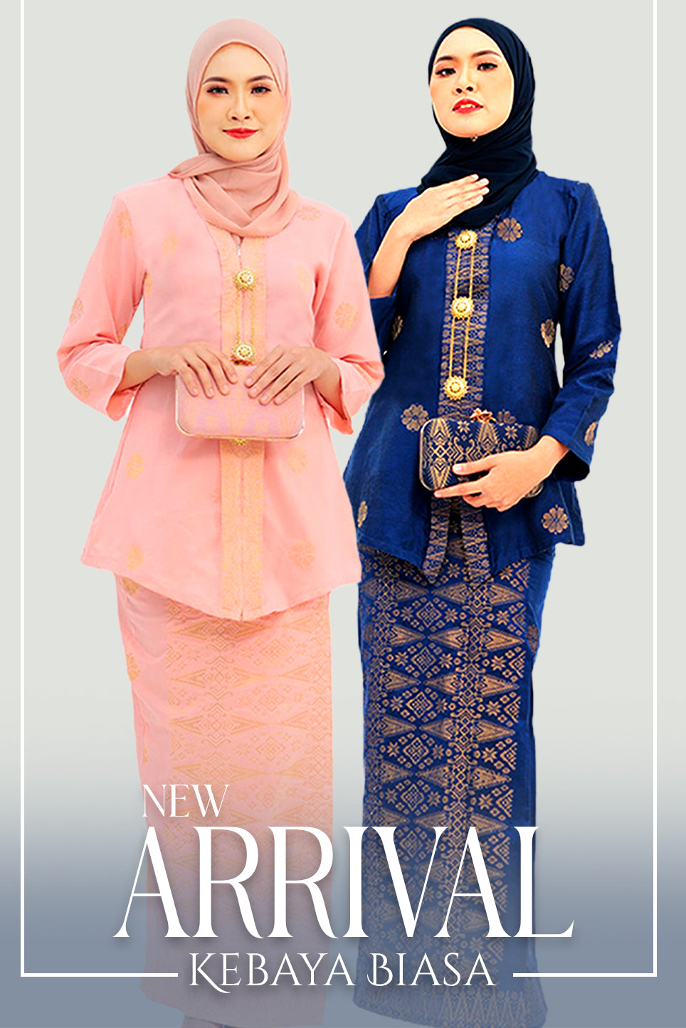 Hidaya Fabric Kebaya Biasa , 6XL TO 10XL Hidaya Fabrics 