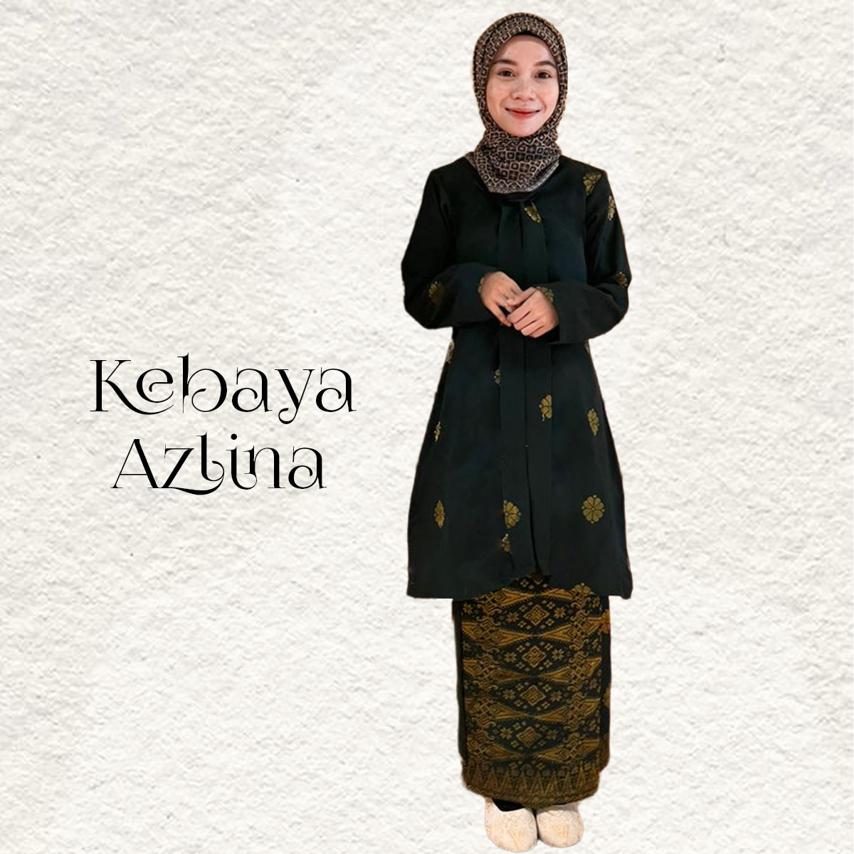 Hidaya Fabric Kebaya Azlina ! XS TO 2XL Hidaya Fabric 