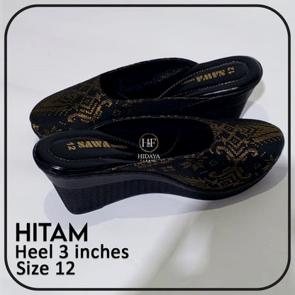 Hidaya Fabric Sandals - Kasut Hidaya Fabric 