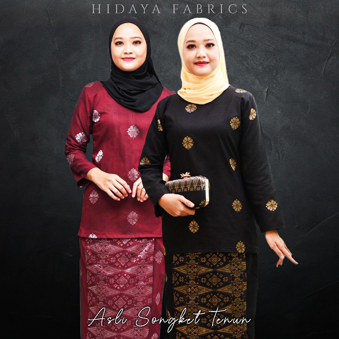 Hidaya Fabric Baju Kurung Kedah , 7XL To 10XL Hidaya Fabrics 