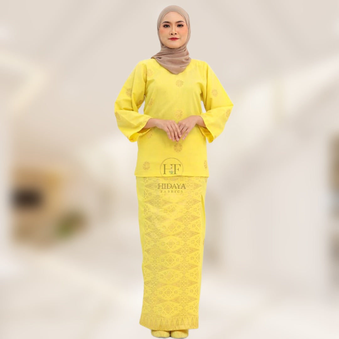 Hidaya Fabric Baju Kurung Kedah , XS To XL Hidaya Fabrics 