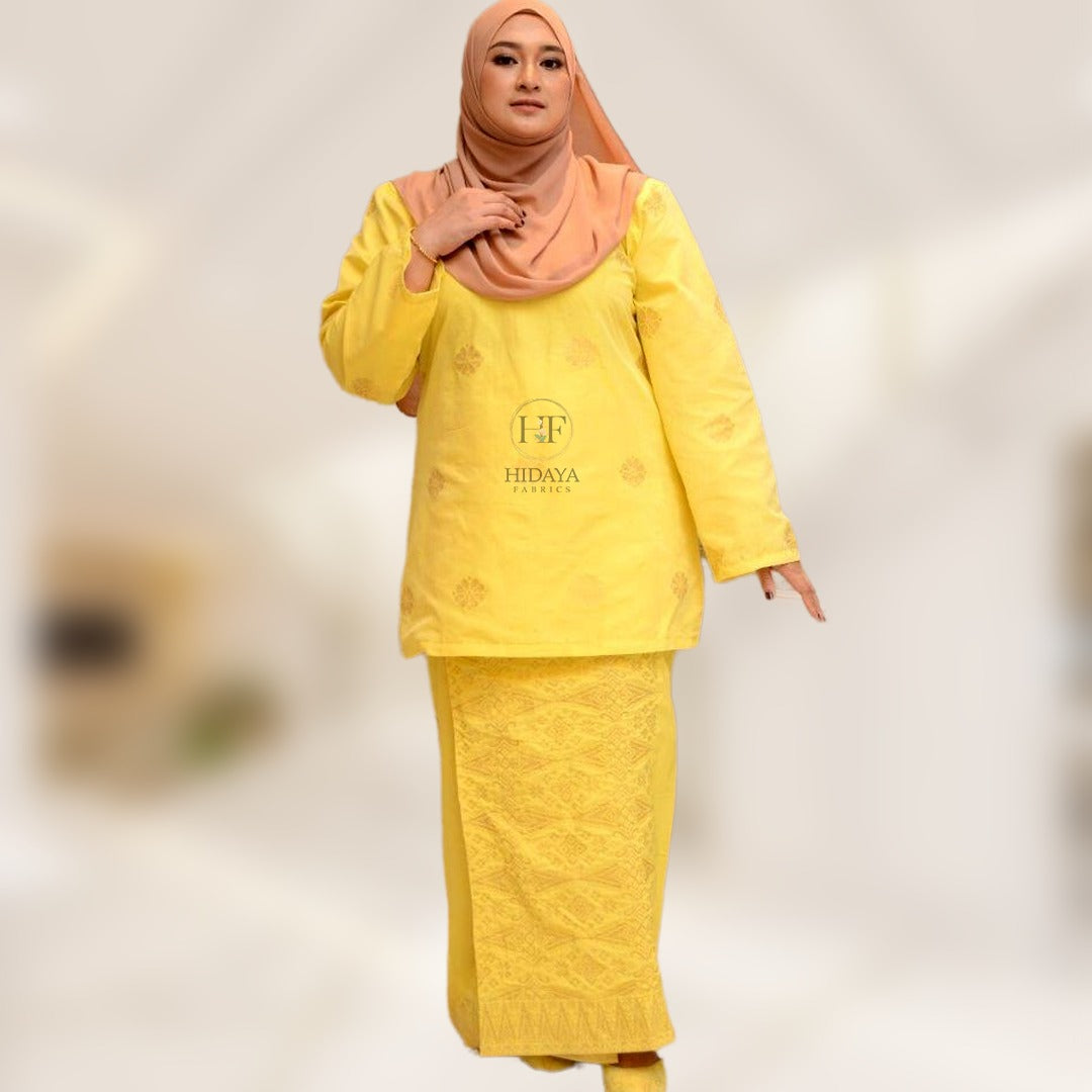 Hidaya Fabric Baju Kurung Mini , 2XL to 5XL Hidaya Fabrics 