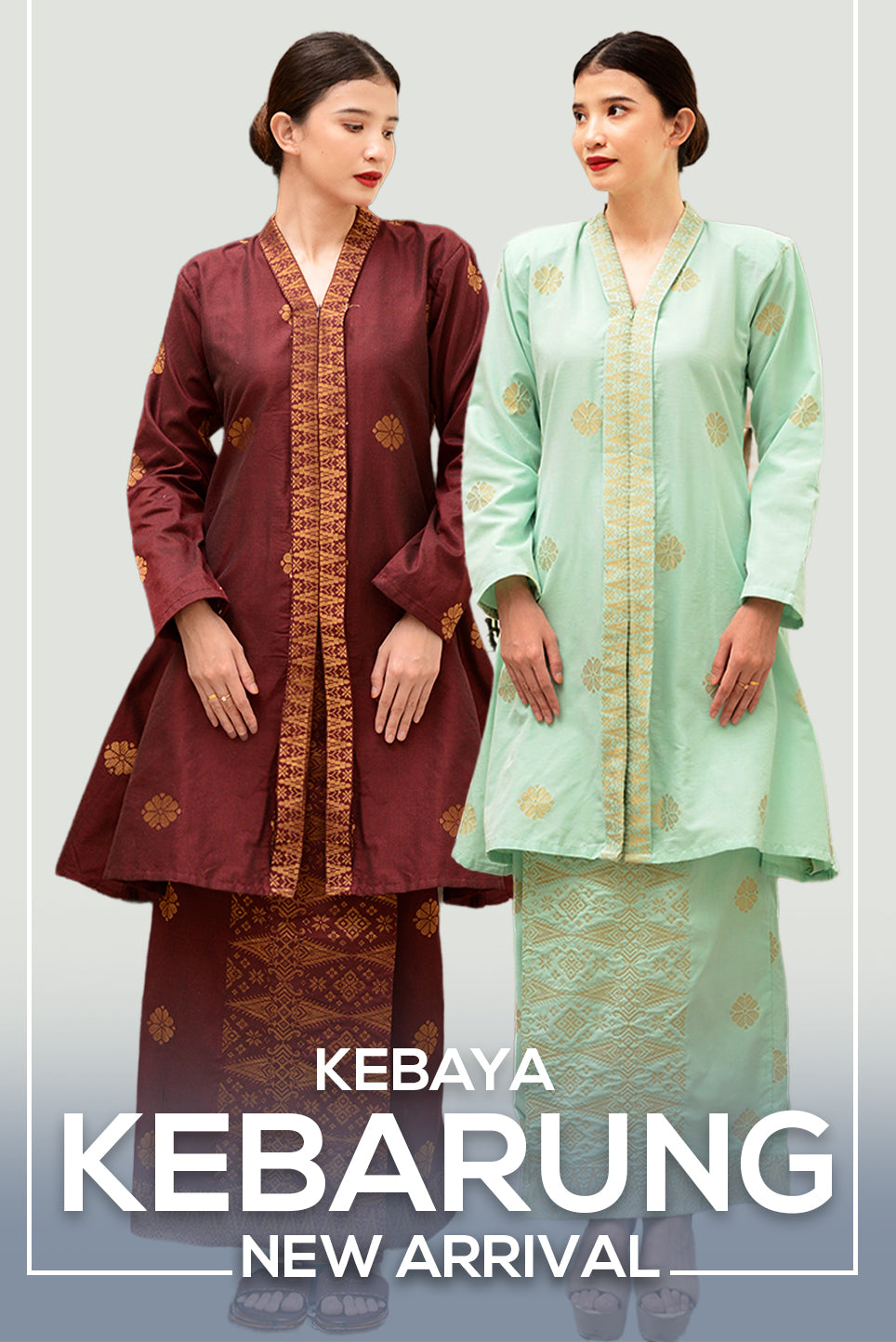 baju kebaya moden songket