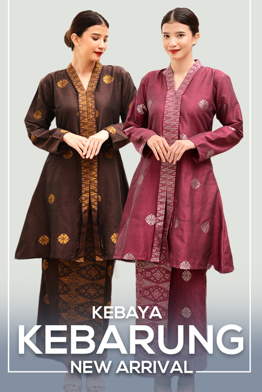 baju kebaya kebarung songket