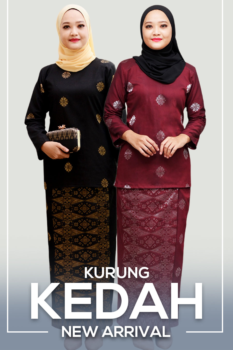 baju kurung kedah moden songket