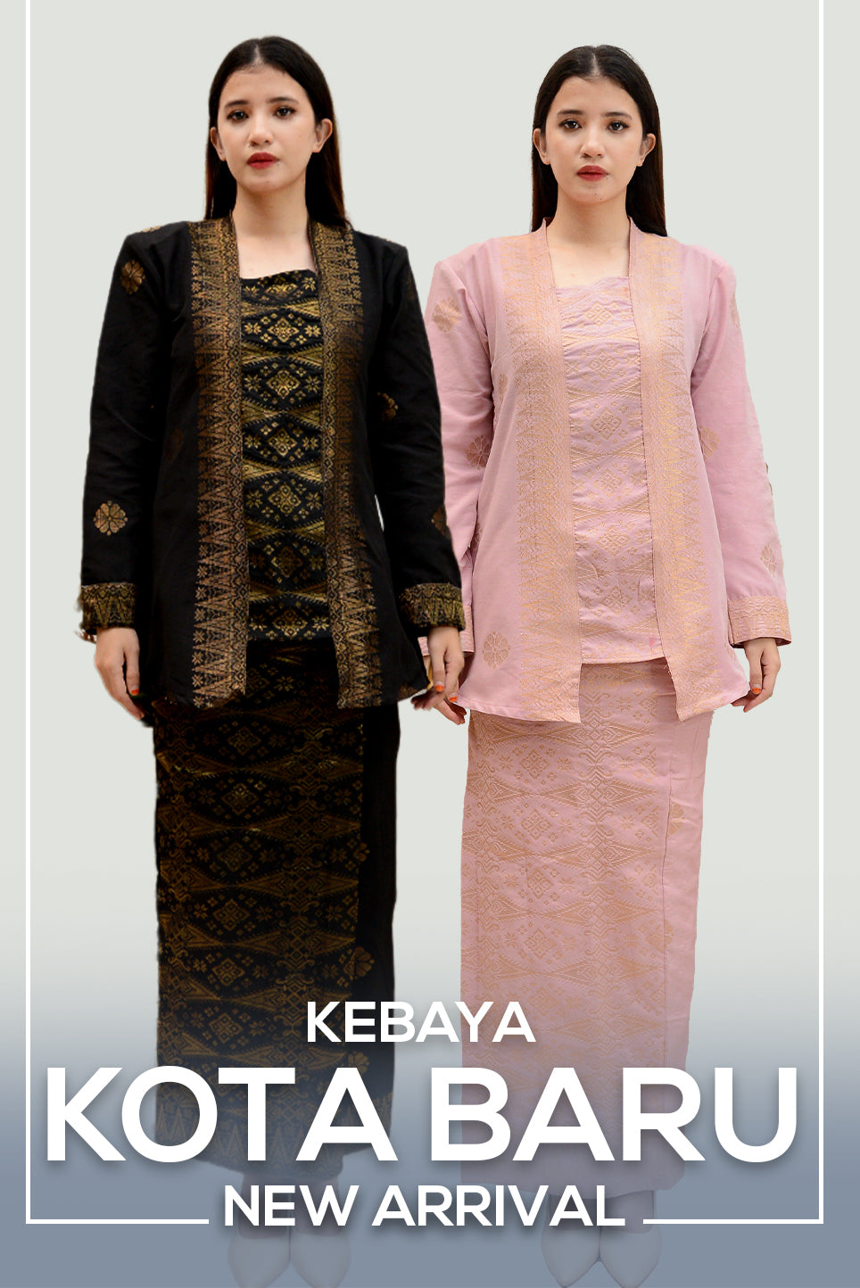 kebaya kota baru songket tenun