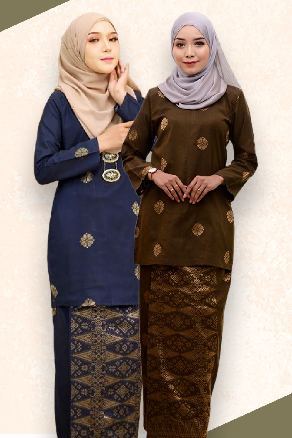 Baju Kurung Mini Moden Songket Tenun