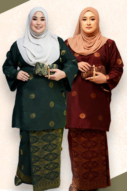 Hidaya Fabric Baju kurung Moden , 11xl to 12xl Hidaya Fabrics 