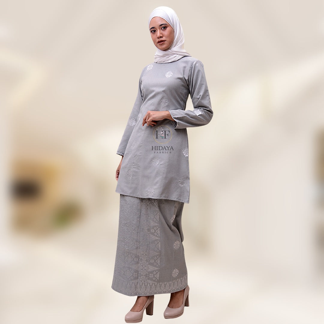 Hidaya Fabric Kurung Riau Princess , 7xl to 10XL Hidaya Fabrics 