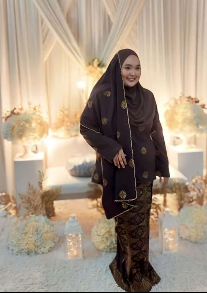 Baju Kurung Mini Moden Songket Tenun