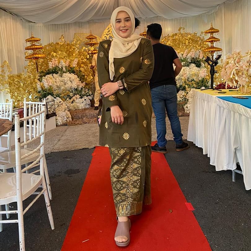 Baju Kurung Moden Songket Tenun