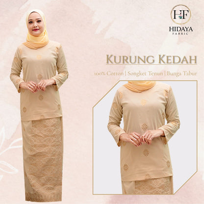 Hidaya Fabric Baju Kurung Kedah , 7XL To 10XL Hidaya Fabrics 