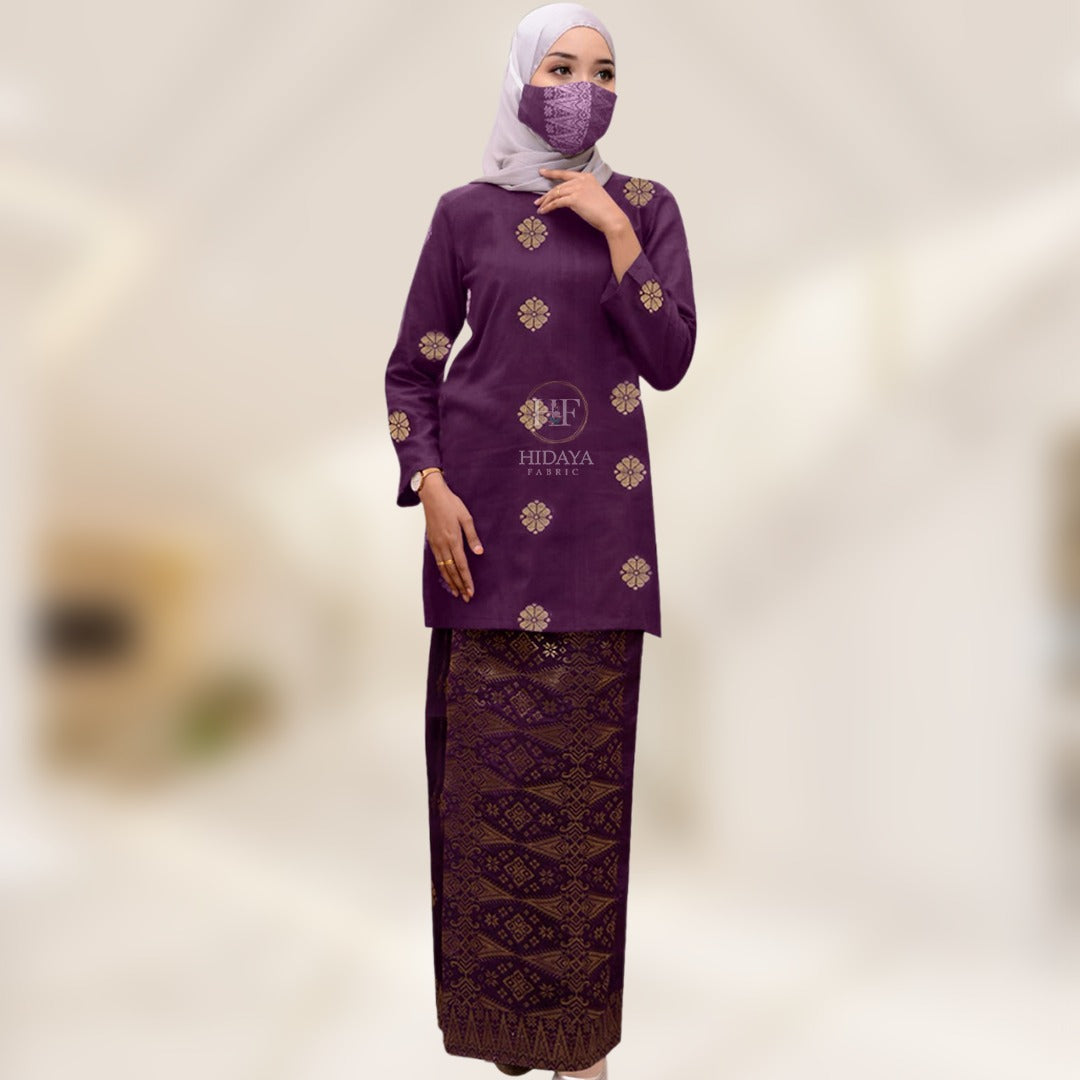 Hidaya Fabric Baju Kurung Mini , 2XL to 5XL Hidaya Fabrics 