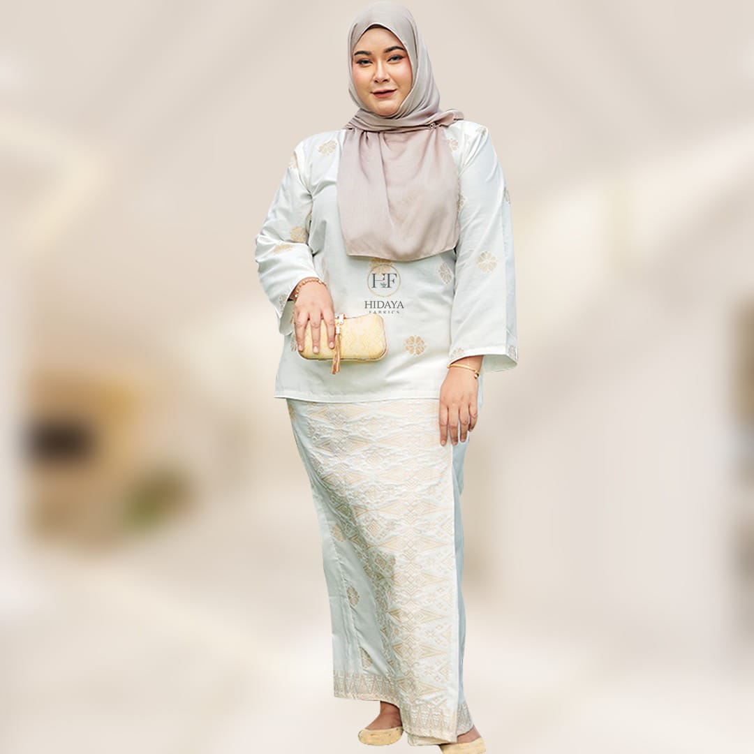 Hidaya Fabric Baju Kurung Kedah , 7XL To 10XL Hidaya Fabrics 