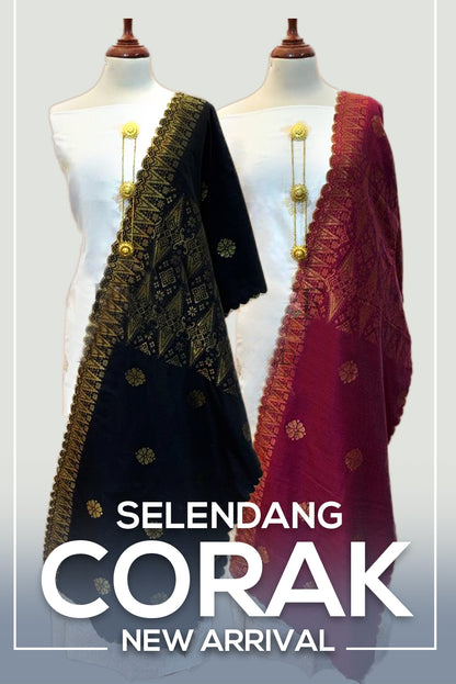 selendang songket tenun