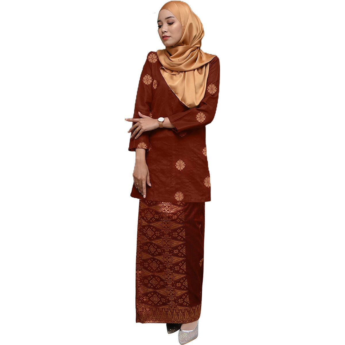 Hidaya Fabric Baju Kurung Mini , 2XL to 5XL Hidaya Fabrics 