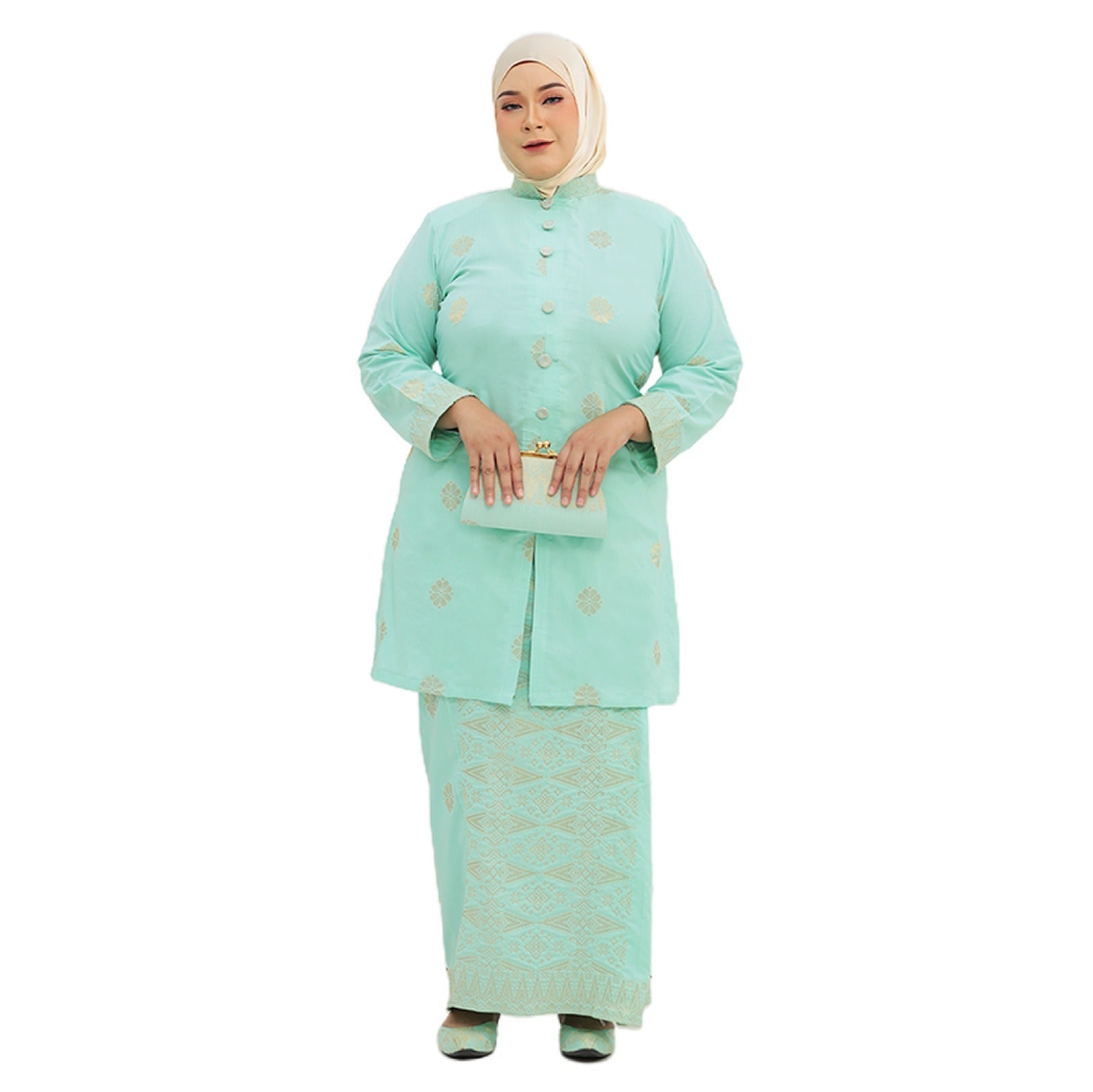 Hidaya Fabric Kebarung Sofia , 2XL TO 6XL Hidaya Fabrics 