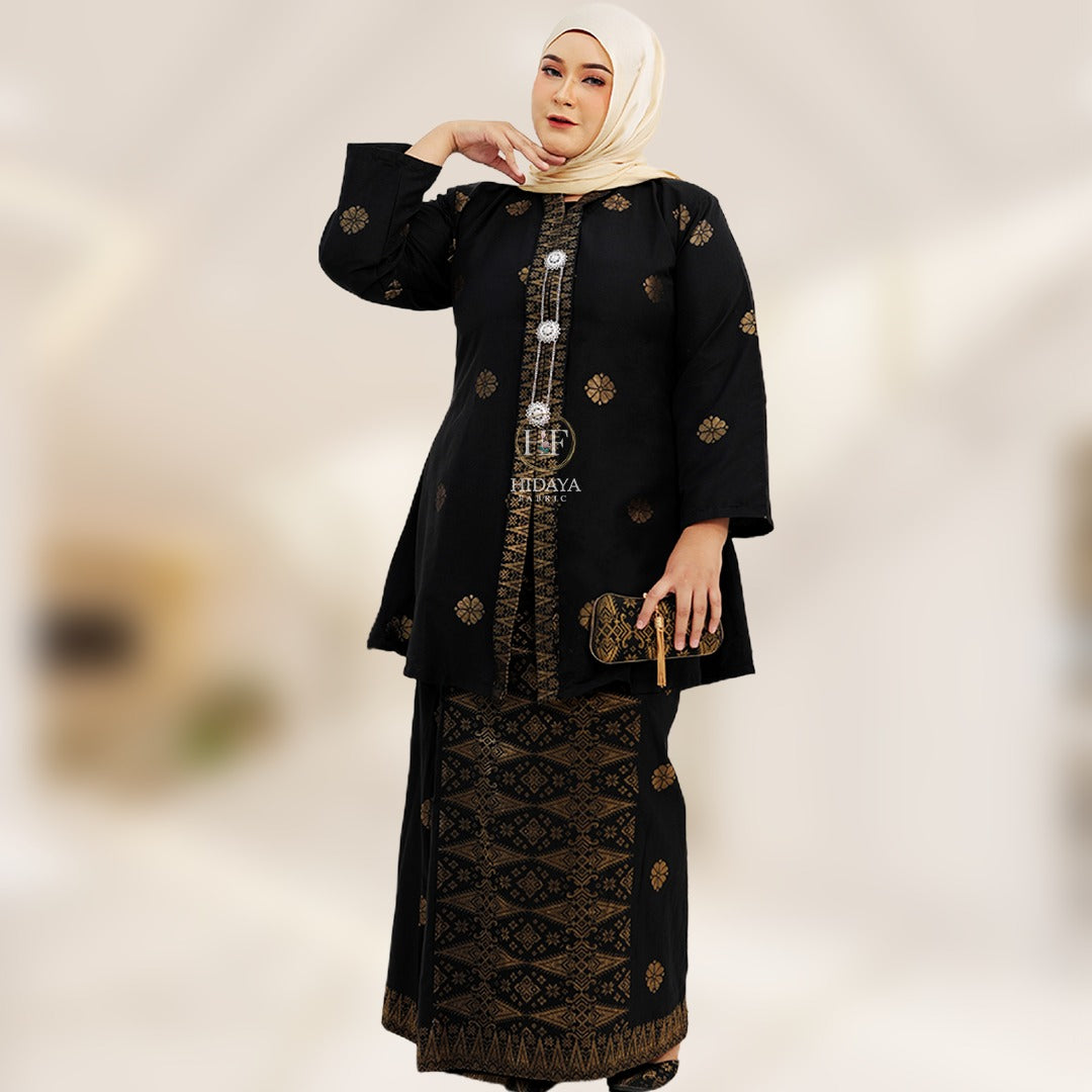 Hidaya Fabric Kebaya 4Segi , 2XL TO 5XL Hidaya Fabrics 