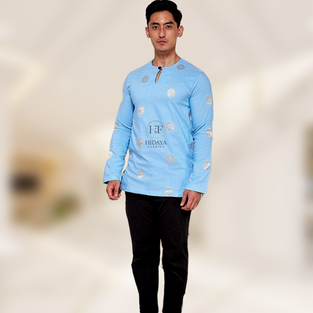 Hidaya Fabric Kurta Songket , 3XL TO 5XL Hidaya Fabrics 