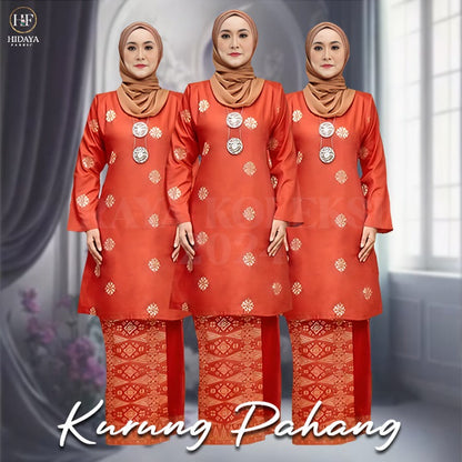 Hidaya Fabric Baju Kurung Pahang Songket - Xs To XL Hidaya Fabrics baju kurung pahang Baju Kurung Pahang Songket - Xs To XL kurung pahang