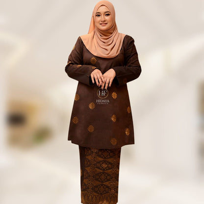 Hidaya Fabric Kurung Riau Princess , XS TO XL Hidaya Fabrics baju kurung baju kurung moden songket