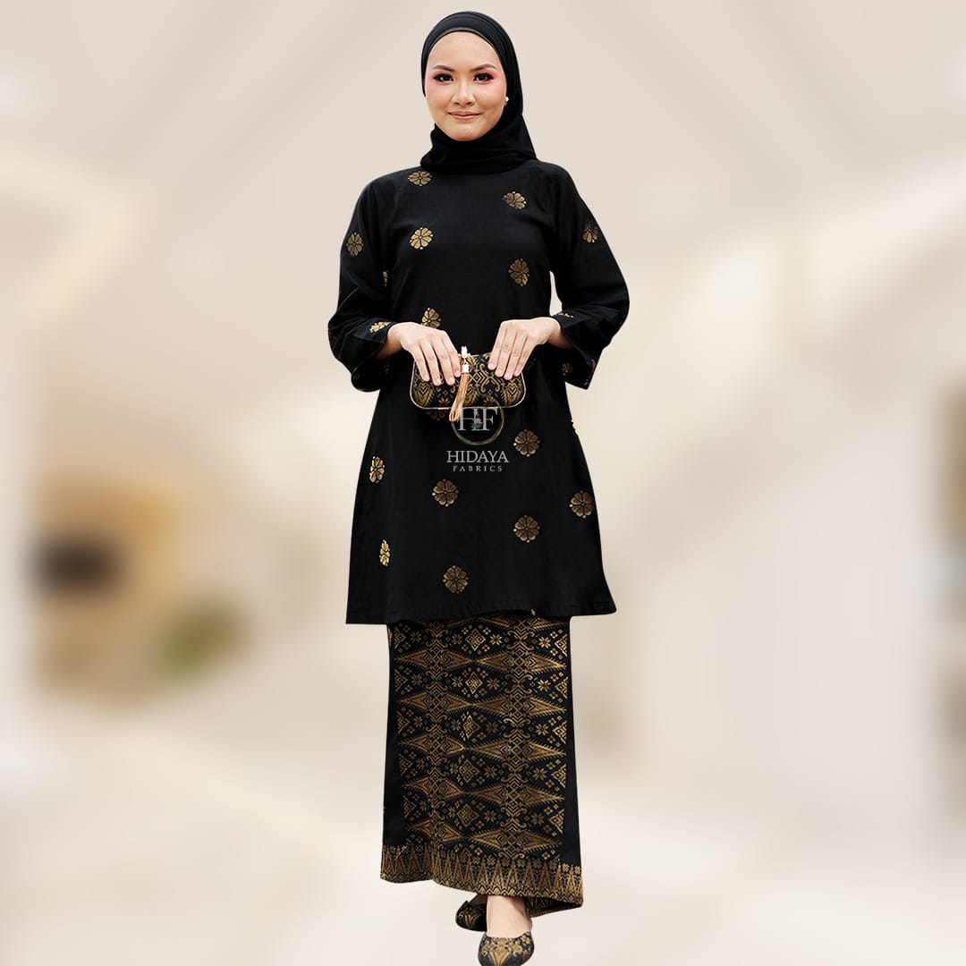 Baju Kurung Riau Moden Songket Tenun