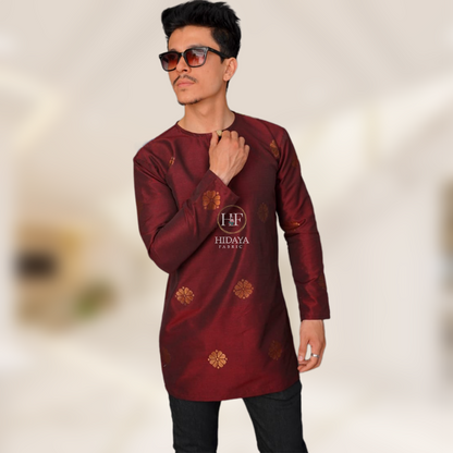 Hidaya Fabric Kurta Songket , 3XL TO 5XL Hidaya Fabrics 