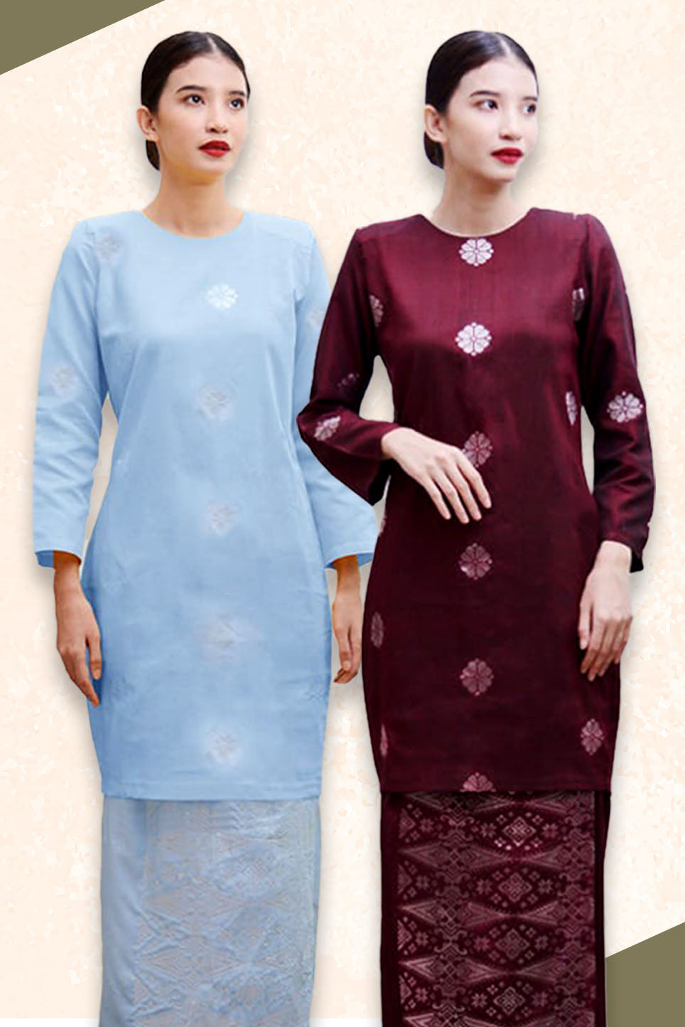 Baju Kurung Moden Songket Tenun