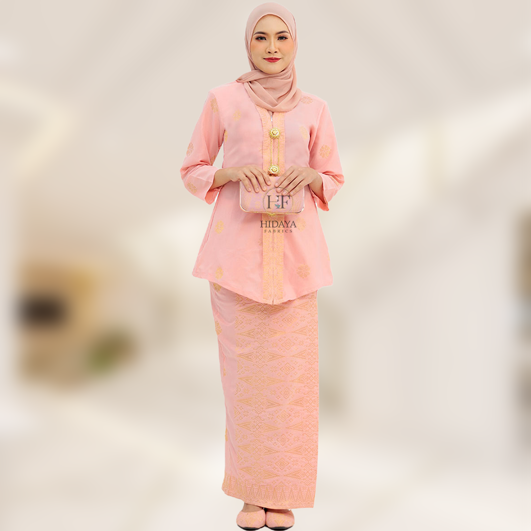 Hidaya Fabric Kebaya Biasa , 2XL TO 5XL Hidaya Fabrics 