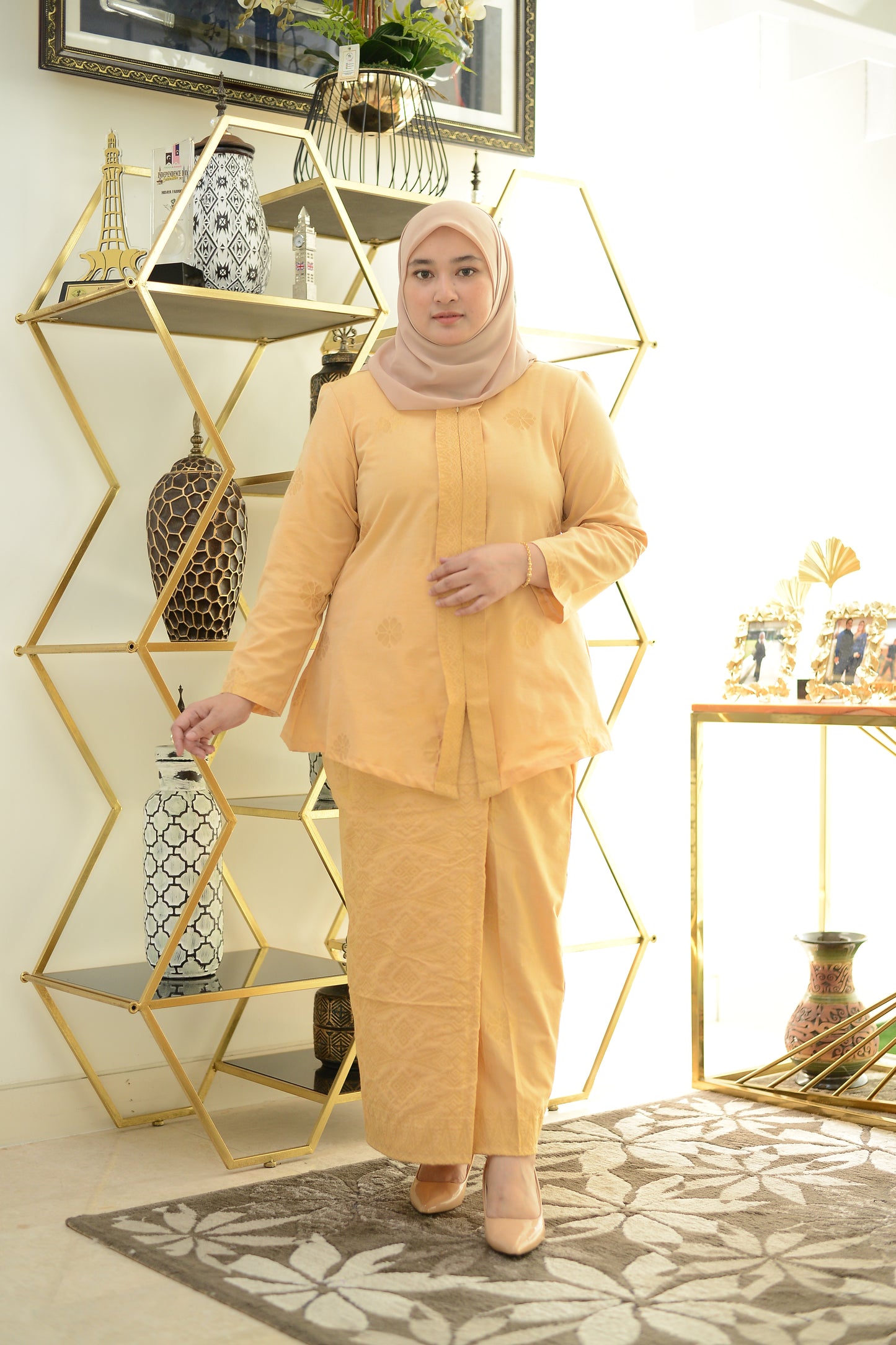 Hidaya Fabric Kebaya Biasa , 2XL TO 5XL Hidaya Fabrics 