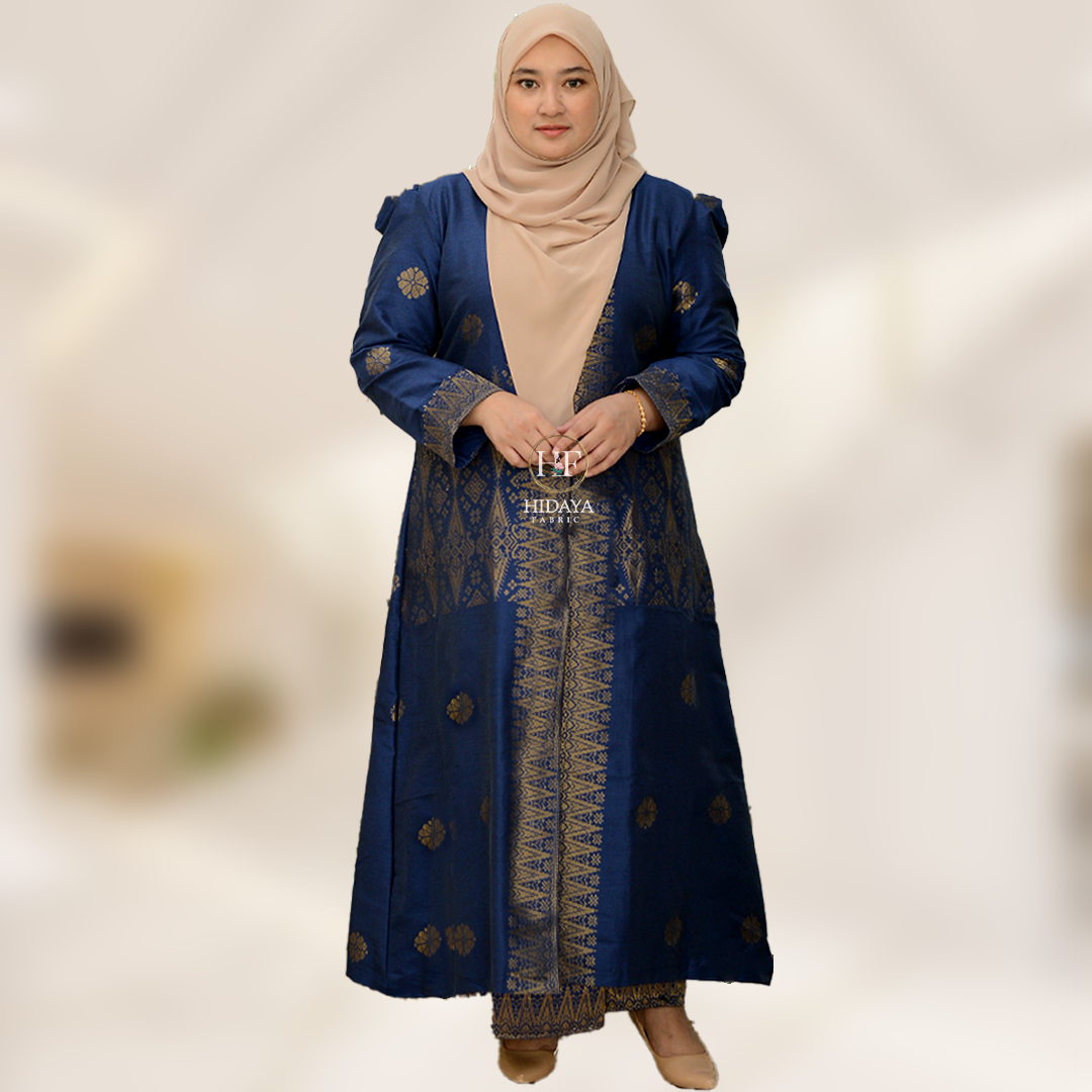 Hidaya Fabric Kebaya Hidaya Labuh, 2XL TO 6XL Hidaya Fabric 