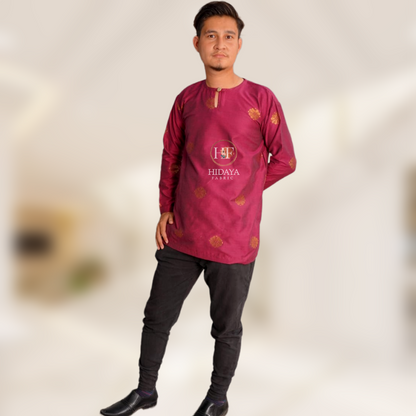 Hidaya Fabric Kurta Songket , 3XL TO 5XL Hidaya Fabrics 