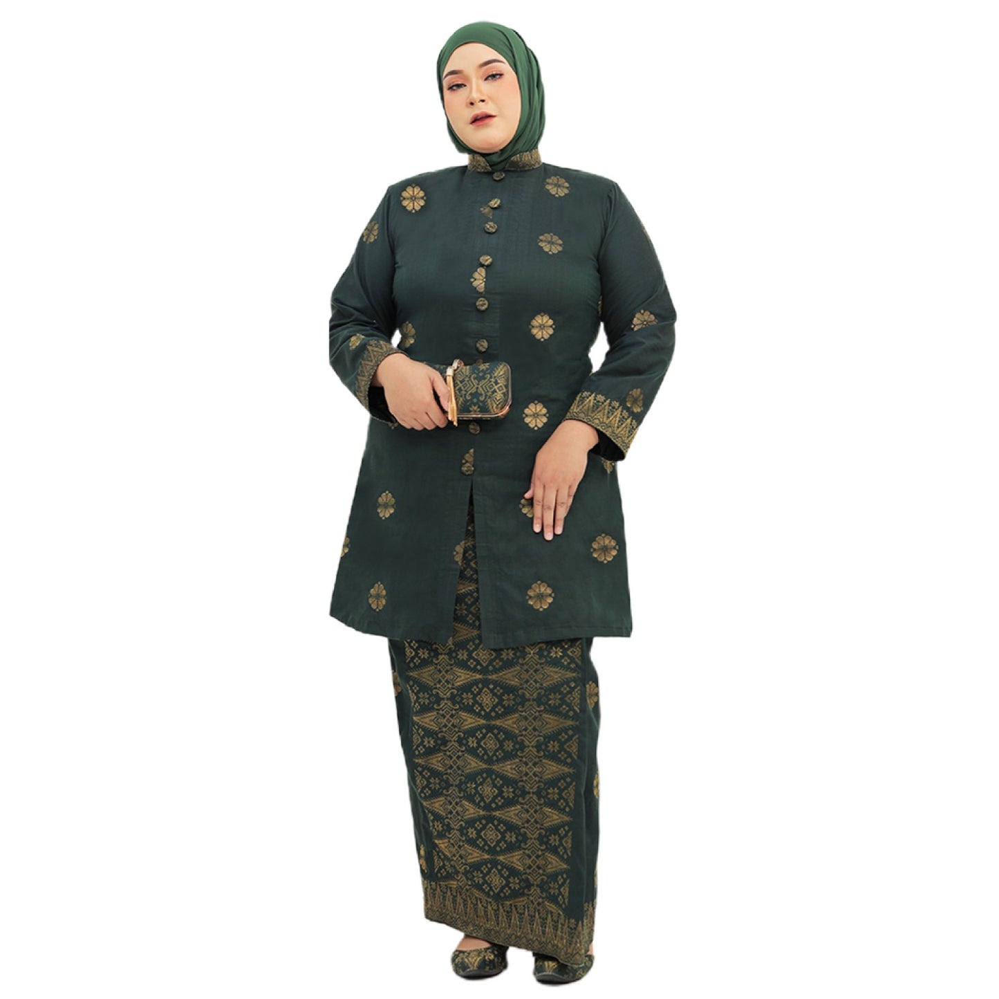 Hidaya Fabric Kebarung Sofia , 7XL TO 11XL Hidaya Fabrics 