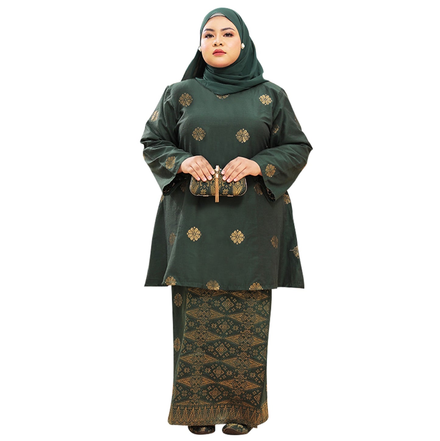 Baju Kurung Riau Moden Songket Tenun