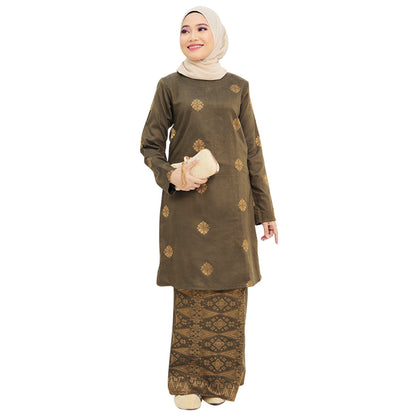 Baju Kurung Riau Moden Songket Tenun