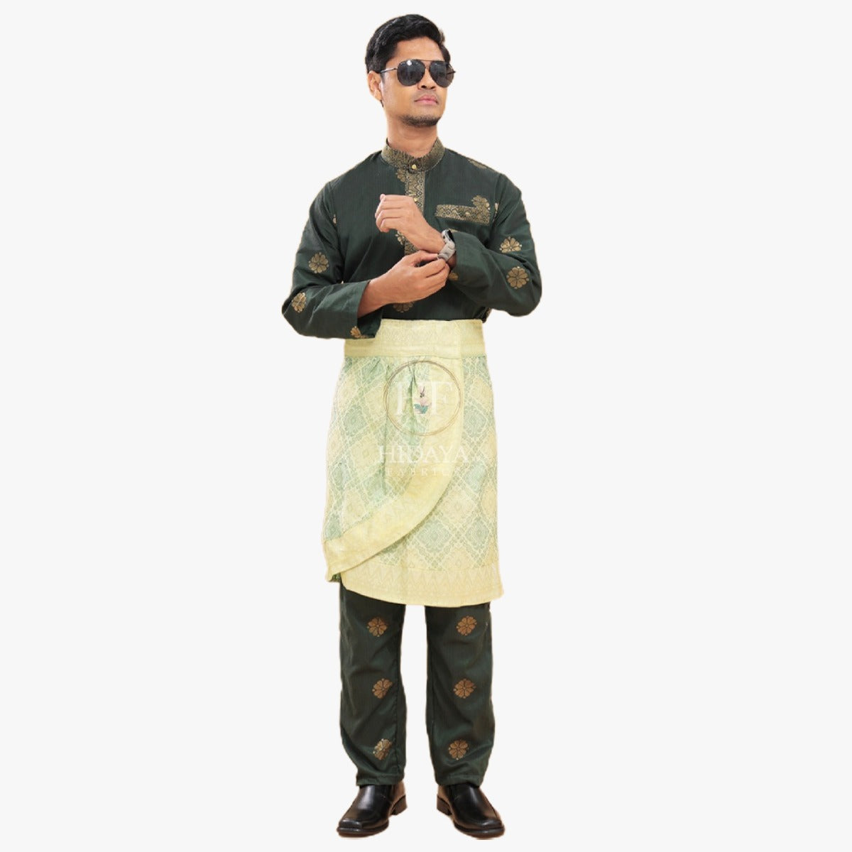 Hidaya Fabric Baju Melayu Men's Koleksi Hidaya Fabrics 